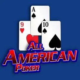 All American Poker logo – Table Games by RTG (Reel Time Gaming) at Berriez Casino