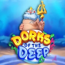 Dorks of the Deep slot logo by Hacksaw Gaming at Berriez CasinoDorks of the Deep