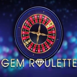 Gem Roulette slot logo by iSoftBet at Berriez Casino