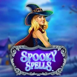Spooky Spells logo by Novomatic at Berriez Casino