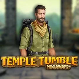 Temple Tumble Megaways logo by Relax Gaming at Berriez CasinoTemple Tumble Megaways